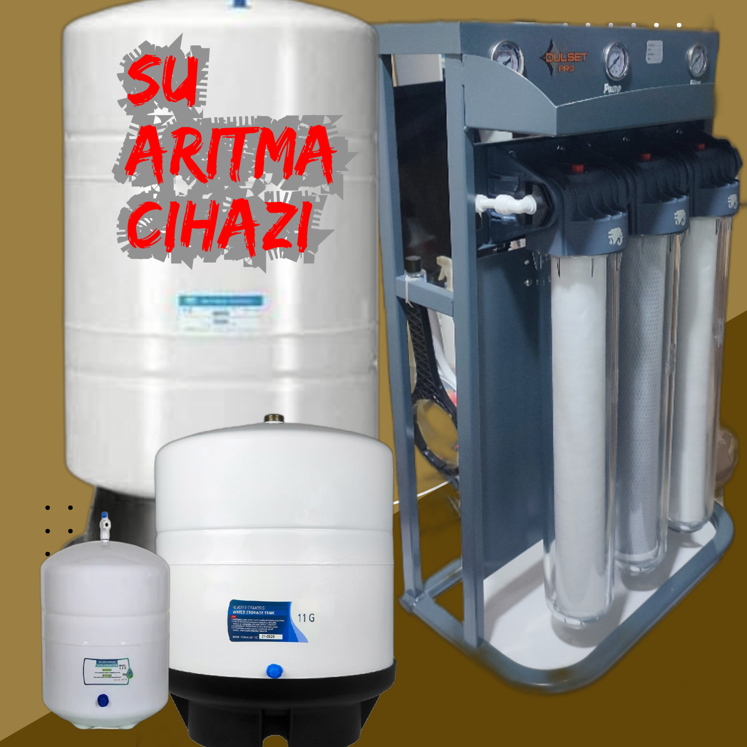 Dulset İşyeri Su Arıtma Cihazı