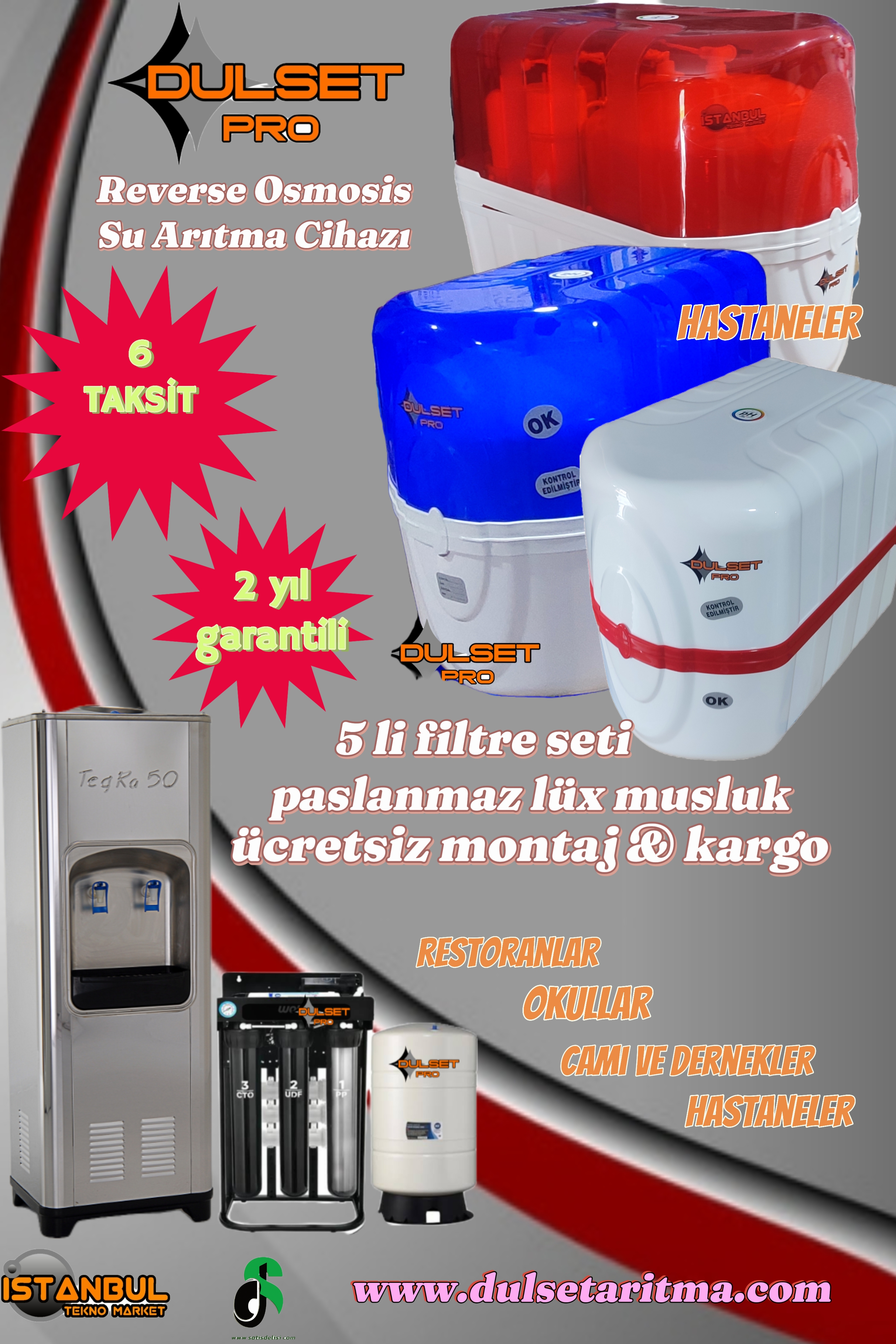 Tegra 50 Su sebili