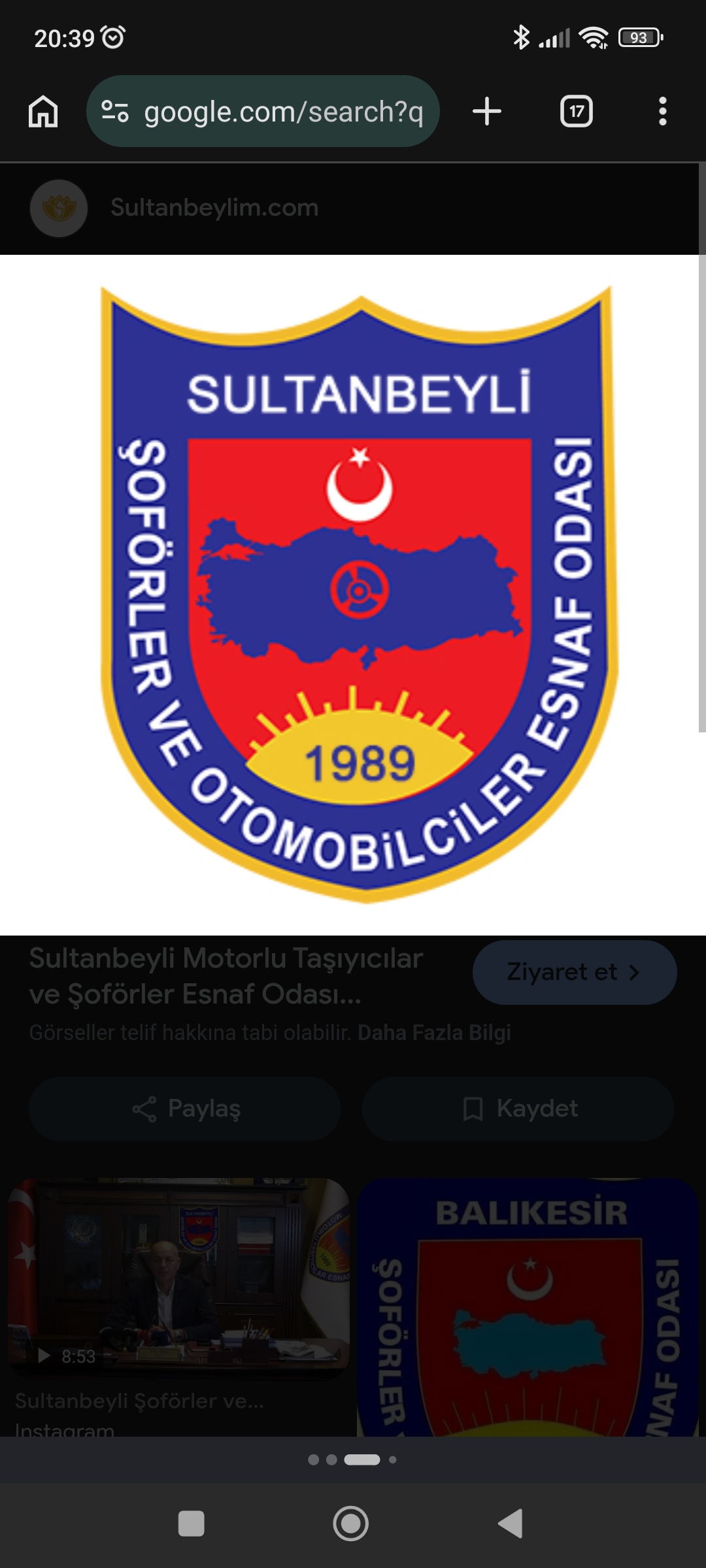 Sultanbeyli şoförler odası